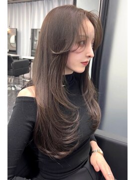 ランズ(LANDS) レイヤーカット 【韓国ヘア 大阪 梅田】