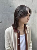 オアシス 表参道(OASIS) レイヤー顔まわりかきあげミディアムロング