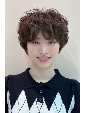 テック(TECK) くせ毛風ハンサムショート