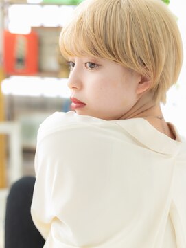 カバーヘアアンドスパ ブリス 浦和(COVER HAIR&SPA bliss) ★透明感ハイトーンカラー小顔マッシュルームヘア10代20代★10