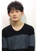 スパイラルパーマで作るナチュラルマッシュショート