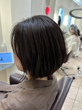 松本平太郎美容室 銀座パートフォー(PART４) 白髪ぼかしハイライト/30代40代50代60代