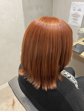 テーラヘアー 蘇我店(TELA HAIR) オレンジカラー