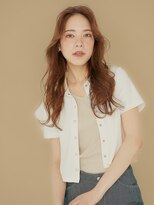 エンタク 新宿(enntaku)&nbsp;マロンベージュ/Aラインボブ/かきあげ/インナーカラー[新宿駅]