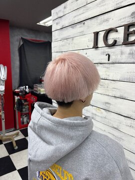 アイスキャンディー(Ice Candy) ホワイトピンク