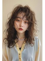 ラナ 新宿(lana)&nbsp;レイヤー/ミディアム/顔まわりカット【lana hair/新宿】