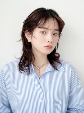 ミエルヘアーブラン(miel hair blanc) 外はね大人ミディ