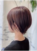丸みと大人ショート
