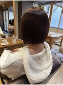 2月 パツンとボブ