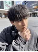 波巻きスパイラルパーマメンズマッシュパーマツイストパーマ