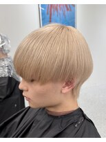 メンズペレ 渋谷(MEN'S PELE)&nbsp;スペインカール/スパイキーショート/ブルーブラック/渋谷