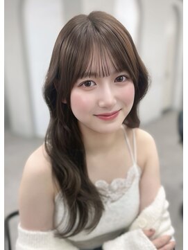 リッカ(LICCA) 【RINA】チョコレートカラー×レイヤーウェーブヘア