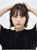 【RAWR】顔まわりで遊ぶストレートボブ