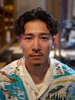 メリケンバーバーショップ コウベ(MERICAN BARBERSHOP KOBE) ウェットカール