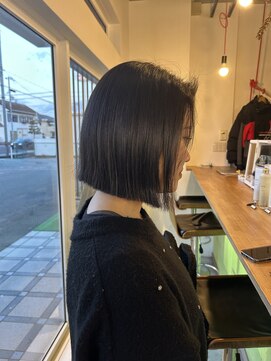 ソーイ(sowi) 切りっぱなしボブ