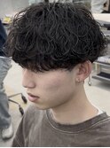 シャドウパーマニュアンスパーマ波巻きスパイラルパーマ名古屋栄