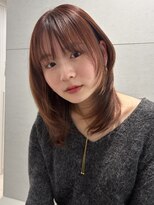 トリッカ シブヤ(TRICCA SHIBUYA) ミディアムレイヤー/ハッシュ/艶髪/前髪/小顔/似合わせカット