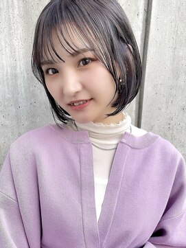 エストアール フクオカ 福岡博多店(est-r. Fukuoka) 博多/ボブ/レイヤーボブ/グレージュ/アディクシーカラー