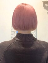 ロティー(loty)&nbsp;【初ブリーチおすすめ】ブリーチ ホワイトピンクベージュ ボブ