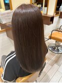 横須賀中央顔まわりレイヤーカットケアブリーチなしダブルカラー