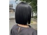 ボブカット+ストレートパーマ¥23100→¥19000 【一宮/一宮駅】