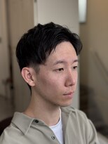 メンズカット バイ ソイクフ(メンズカット by SOY-KUFU)&nbsp;マッシュセンターパートフェードカットツーブロック