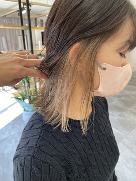 パプスドコワフュール 甲子園口店(Pap's de coiffeur) 西宮美容室/甲子園口美容室/パプス甲子園口/インナーカラー