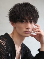フィフスパーク(fifth PARK)&nbsp;緩めツイストスパイラルパーマのマッシュ◎