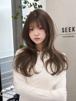 シーク 天神(SEEK) 顔周りレイヤーカット/ハッシュカット/韓国ヘア/髪質改善/天神