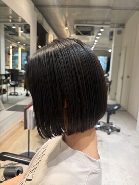 ヘア デザイン リスク(HAIR DESIGN RISK) 【RISK 白井琴菜】三鷹 ツヤツヤボブスタイル