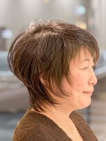サロンイクエヤマザキ 麻布十番(SALON IKUE YAMAZAKI)&nbsp;髪に優しい白髪染め[麻布十番/ショート/50代/60代/ノンジアミン]