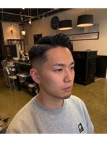 ワンワンオー バーバーショップ 博多店(@110 BARBER SHOP)&nbsp;ツーブロックショートカルマヘアスリックバックジェットフェード