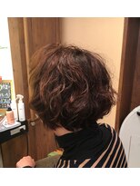 ピッカヘアーデザイン(PICKA hair-design) 後頭部がフンワリと見えるパーマスタイルです☆