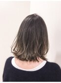 【EIGHT上尾】お客様スタイル_デザインカラー_ボブ