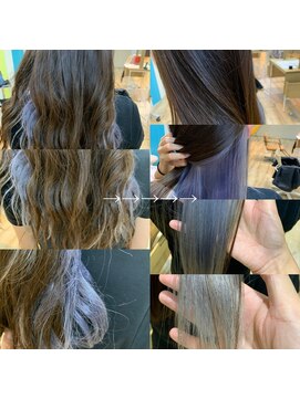 ラバフロー 小野原店(LAVA FLOW) 髪質改善5倍ケラテイン+メンテナンスカット