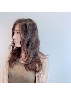 ヘアーサロン オーツー(HAIR SALON O+O) 柔らかなベージュ+ラウンドレイヤー