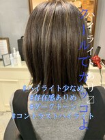スイート ヘアデザイン(Suite HAIR DESIGN)&nbsp;お洒落なモテ髪♪透明感☆大人かわいいシークレットハイライト