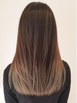 ソヨン 松本庄内店(SOYON) 《SOYON》おしゃ感◎差のつくグラデーションセミロング