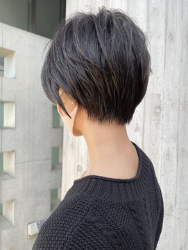 リバレッジ 広尾(Leverage) 大人ハンサムショート【恵比寿／広尾】担当　濱口