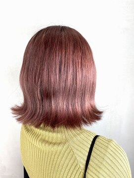 ムク(MUK) 外ハネクリアピンク