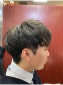 ゆるふわビジネスパーマ 新橋 理容室 ヒロ銀座 日比谷