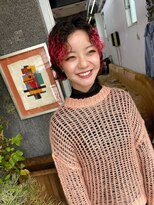 フィン(fin,)&nbsp;fin,/外ハネボブ/セクションカラー/グラデーションカラー