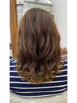 アッシュ 祐天寺店(Ash) コテ巻き風パーマ