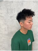 アップバングショート