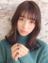 リープアルケー ヘアアンドヘッドスパ 錦糸町北口店(leap arche Hair&head spa)&nbsp;インナーグレージュ/マチルダボブ/前髪/ピンクベージュ/錦糸町