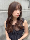 上品艶感カラーの王道ロングヘア【銀座/有楽町】30代40代50代