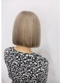 グラッジ 池袋(GLADGE)&nbsp;きりっぱなしボブ、ミルクティーベージュ、大人可愛いつくります
