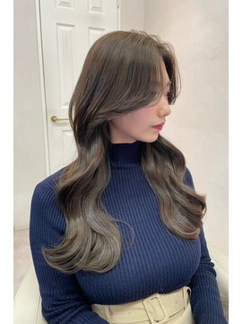 ユニ 表参道(uni) 切りっぱなしボブ/エアリーロング/美髪/ピンクブラウン/表参道