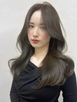 ユニ 表参道(uni)&nbsp;切りっぱなしボブ/エアリーロング/美髪/ピンクブラウン/表参道