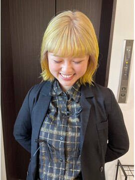 ニコフクオカヘアーメイク(NIKO Fukuoka Hair Make) 《NIKO》周りと差をつけるデザインカラー/ルーツカラー/天神大名